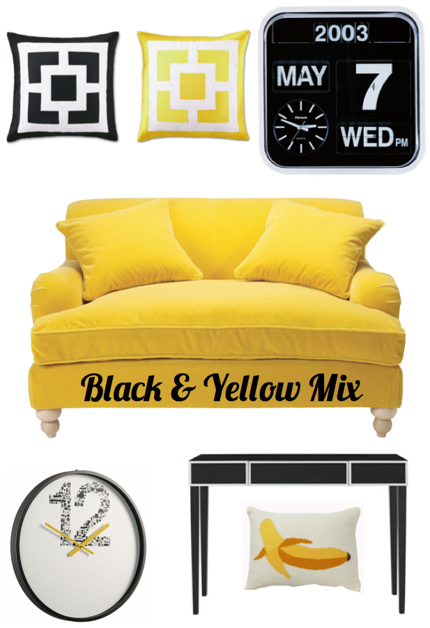 Bright.Bazaar {Colour Cocktail Black and Yellow}