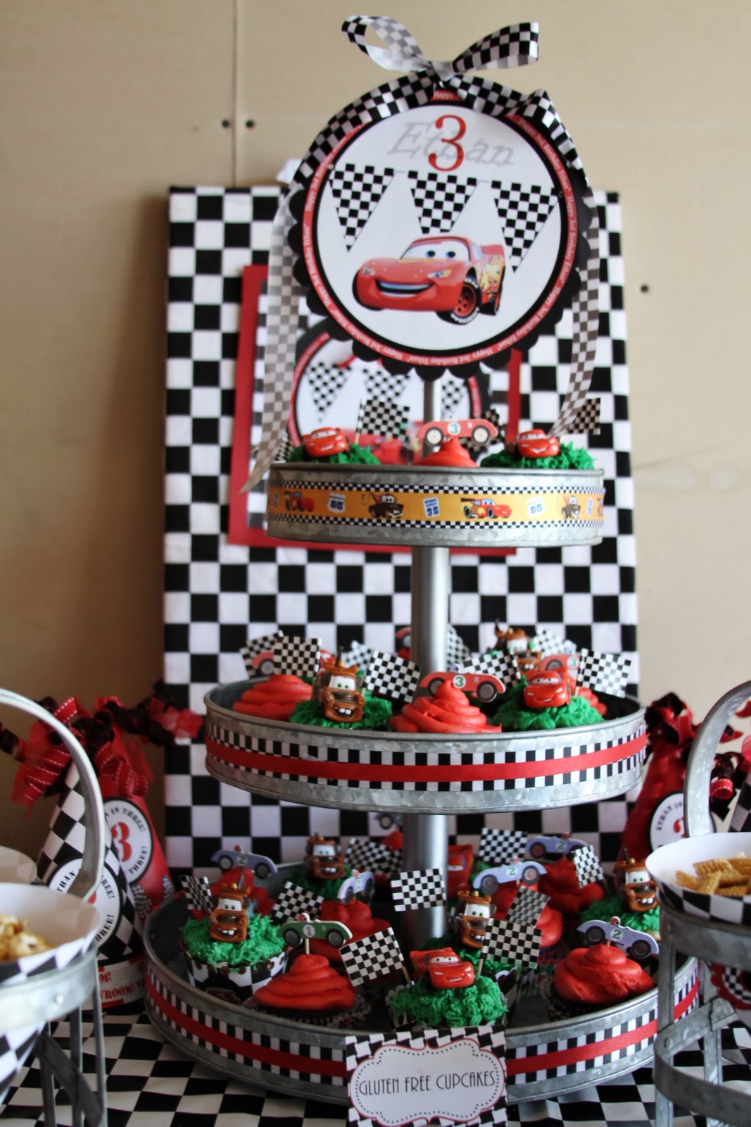 where your idea of birthday celebration comes..: disney cars birthday