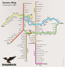 Current Trans Jakarta Route