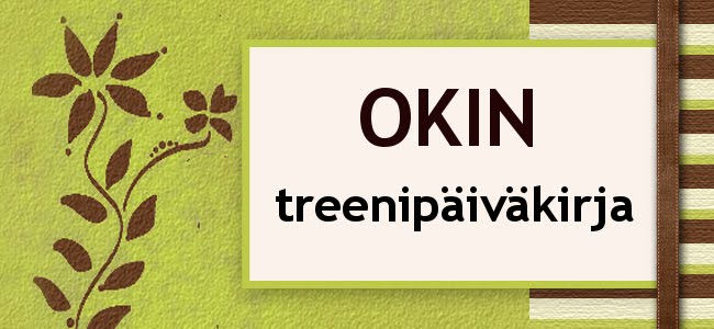 Okin treenipäiväkirja