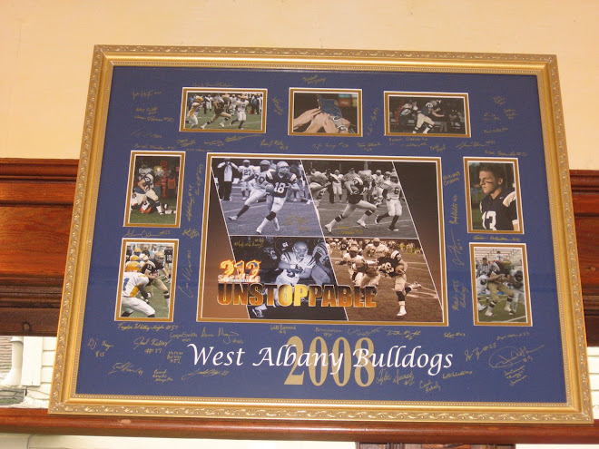 West Albany Football collage.