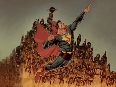 Alternate reality? Not quite. Superman