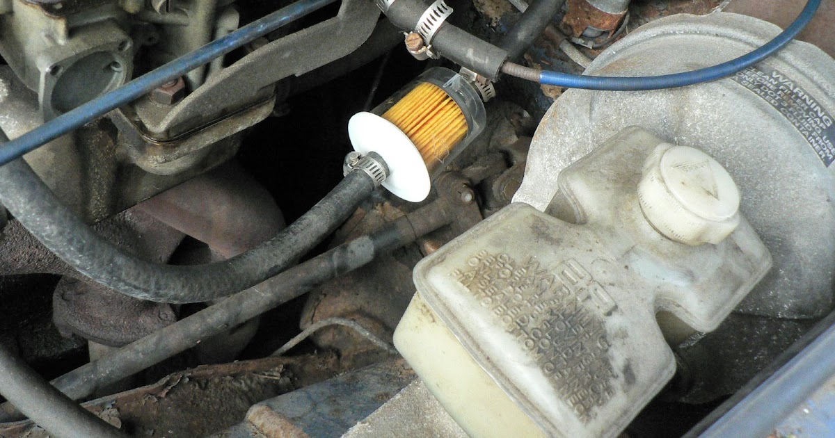 My MGB Fuel filter