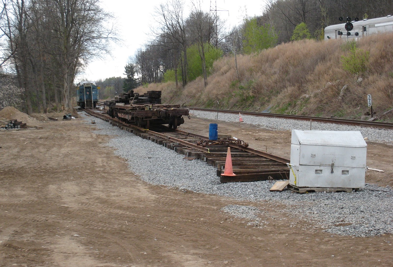 ESE siding Another milestone reached! Rochester & Genesee Valley