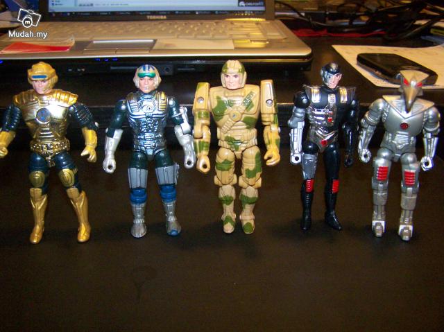captain power and the soldiers of the future toys