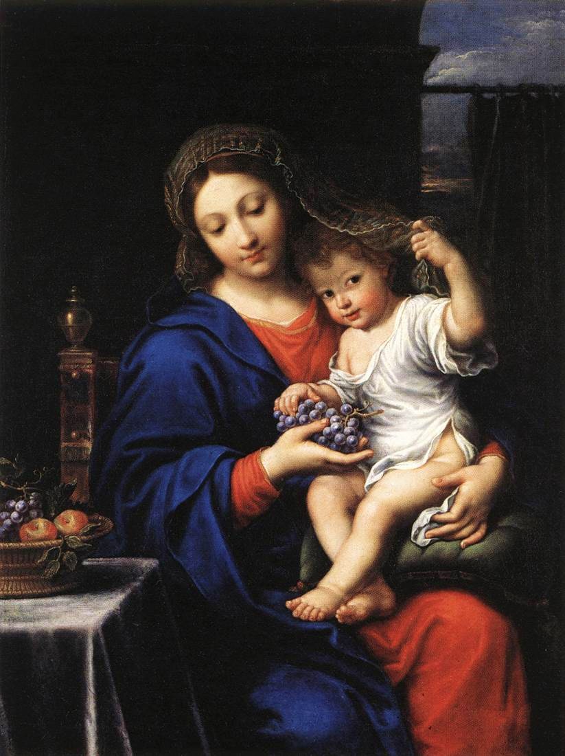 Public Domain Photos And Images Painting Mary And Child Jesus By