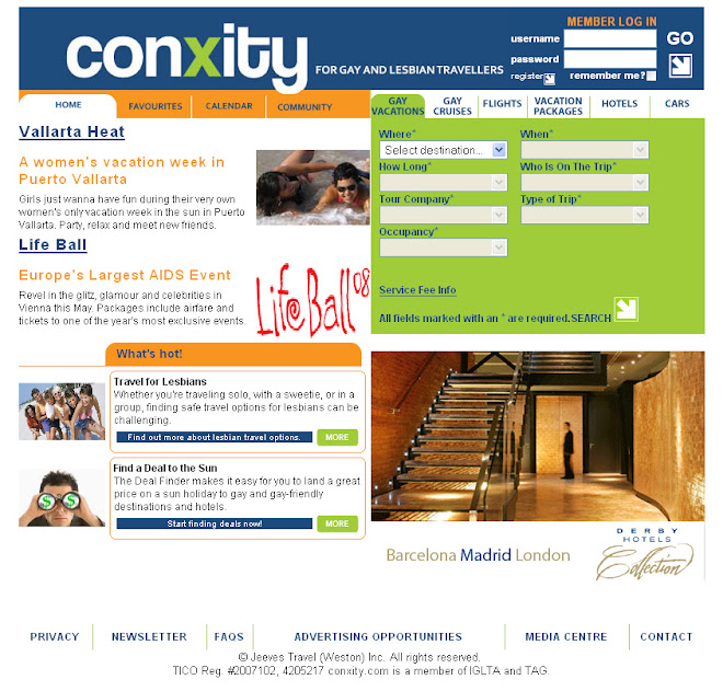 Conxity.com - Logo -  Website Design