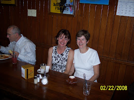 Sheryl and Beth at Pelligrini's cafe