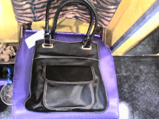 Bolso de polipiel negro pvp 6€