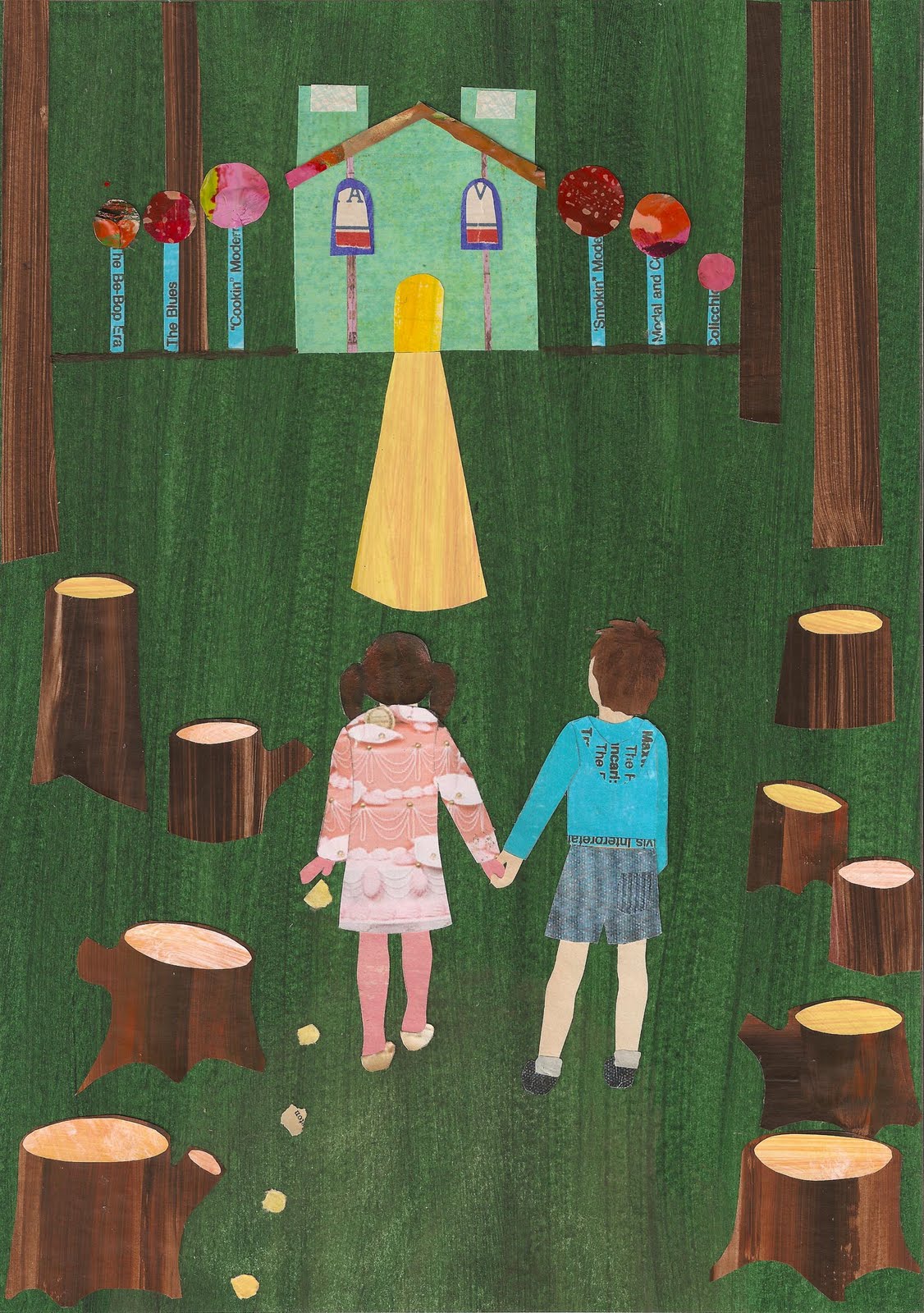 Shelby Healey Illustration Friday 'Trail'