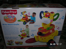 fisher price go baby go sit to stand giraffe