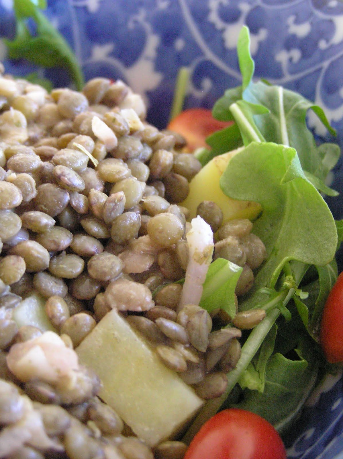 Ginger Beat Easy Lentil Salad With TarragonMustard Dressing