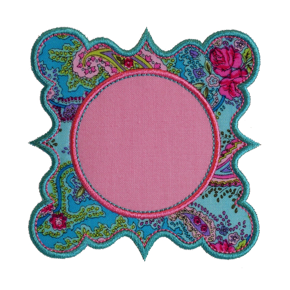 Big dreams embroidery fairytale frame machine embroidery applique