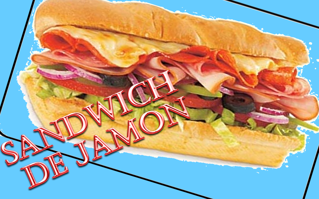 SANDWICH DE JAMON