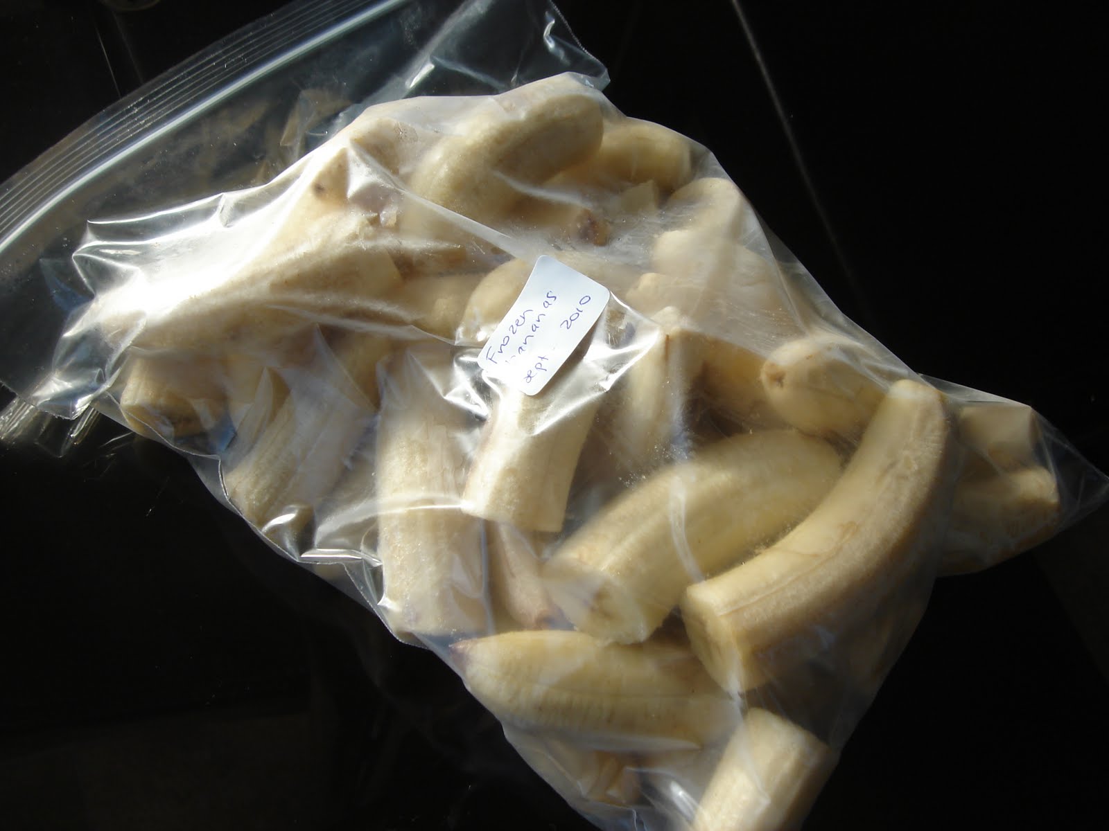 Craving Fresh Tuesday's tip Buy discount bananas & freeze them