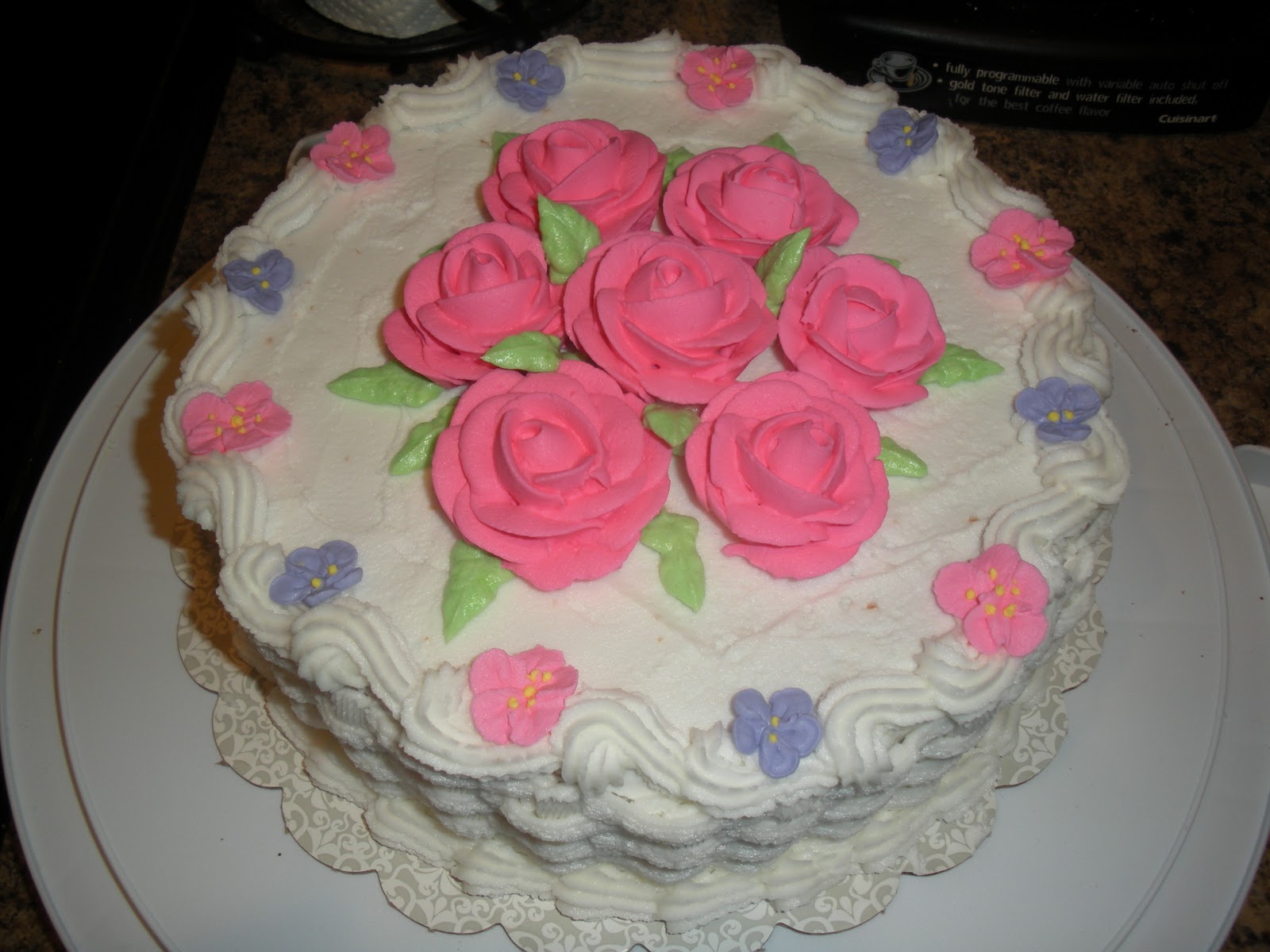 Our Life in Sunny Arizona Cake Decorating