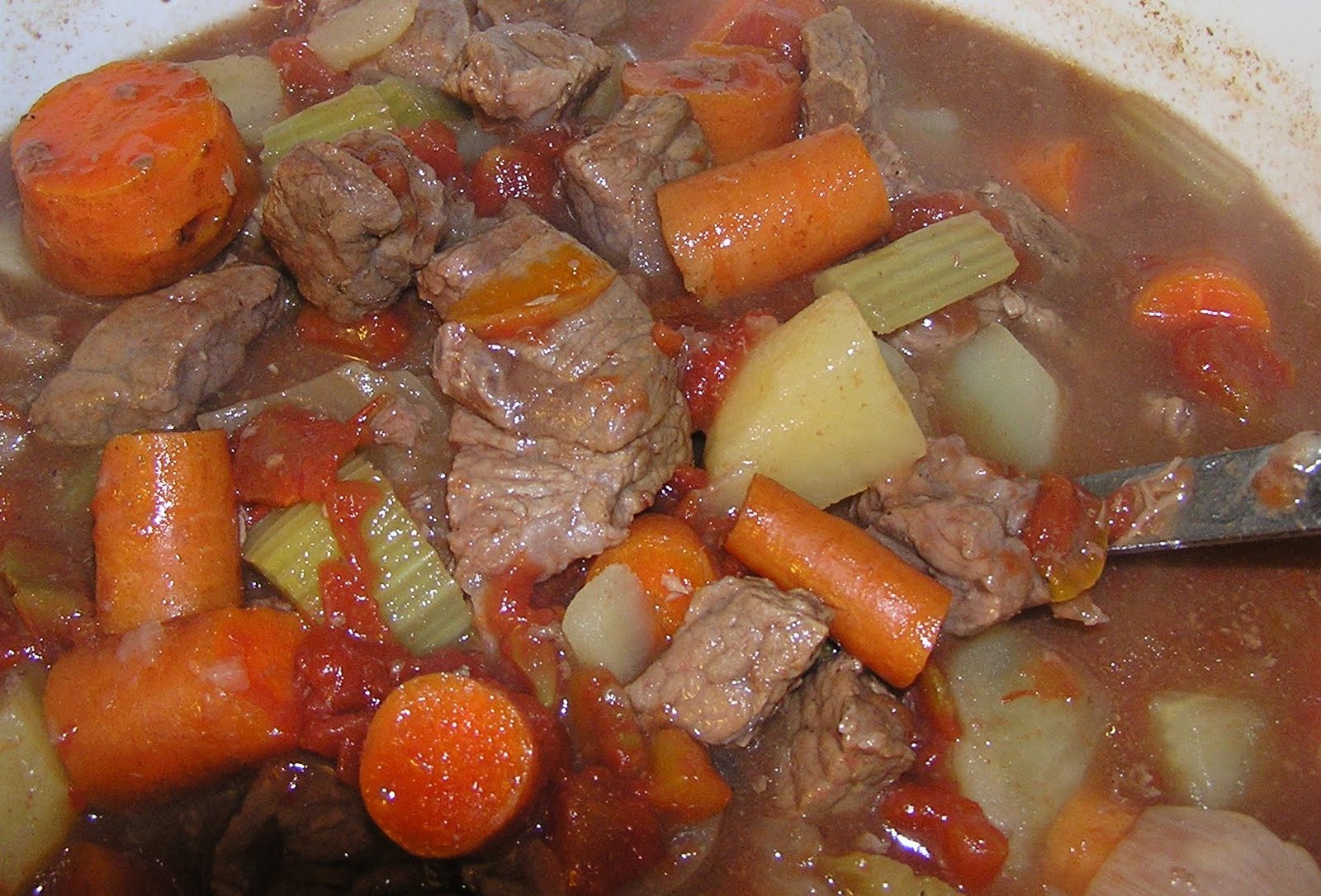 round steak stew