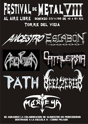 23/11- Festival de Metal al aire Libre de Maldonado TORRE+23