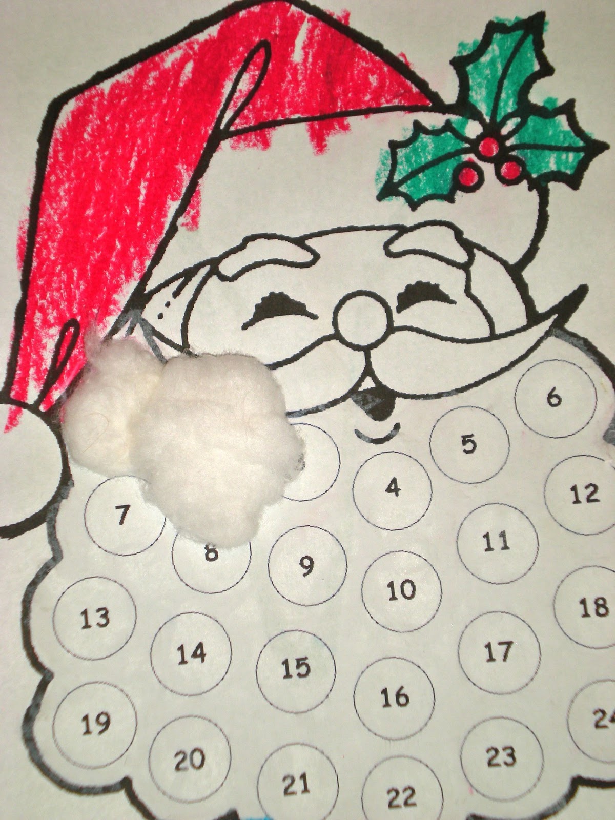 Sippy Cup Central Santa Beard Advent Calendar