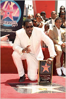 Diddy Honored With Hollywood Star