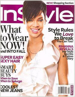 Rihanna Covers InStyle Magazine