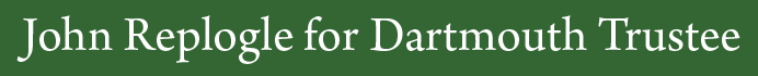 John Replogle For Dartmouth Trustee
