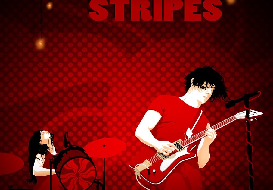 Ruperto Ramos The White Stripes Poster