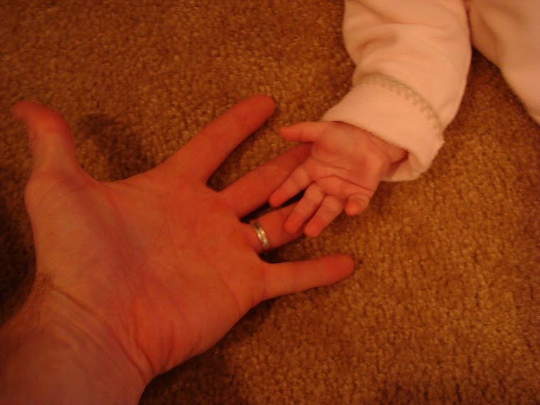 Daddy's hands are so big
