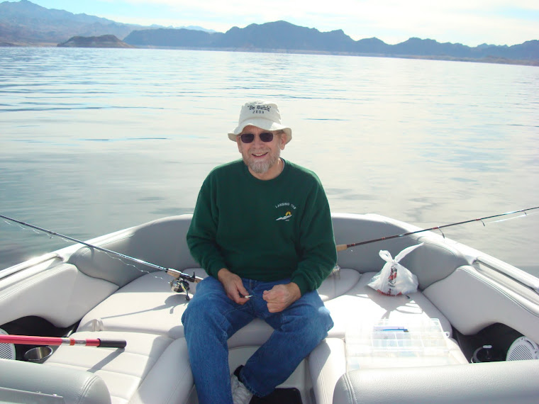Safety Al was the ultimate expert fisher of men tour guide on Lake Mead