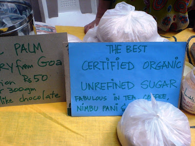 This Week at the Farmer's Market - Organic Sugar and Palm Jaggery