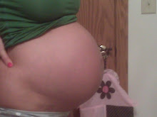 almost 38 week belly
