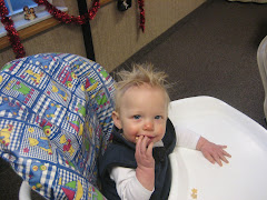Caden at Family Christmas Party