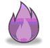Purple Flame Logo