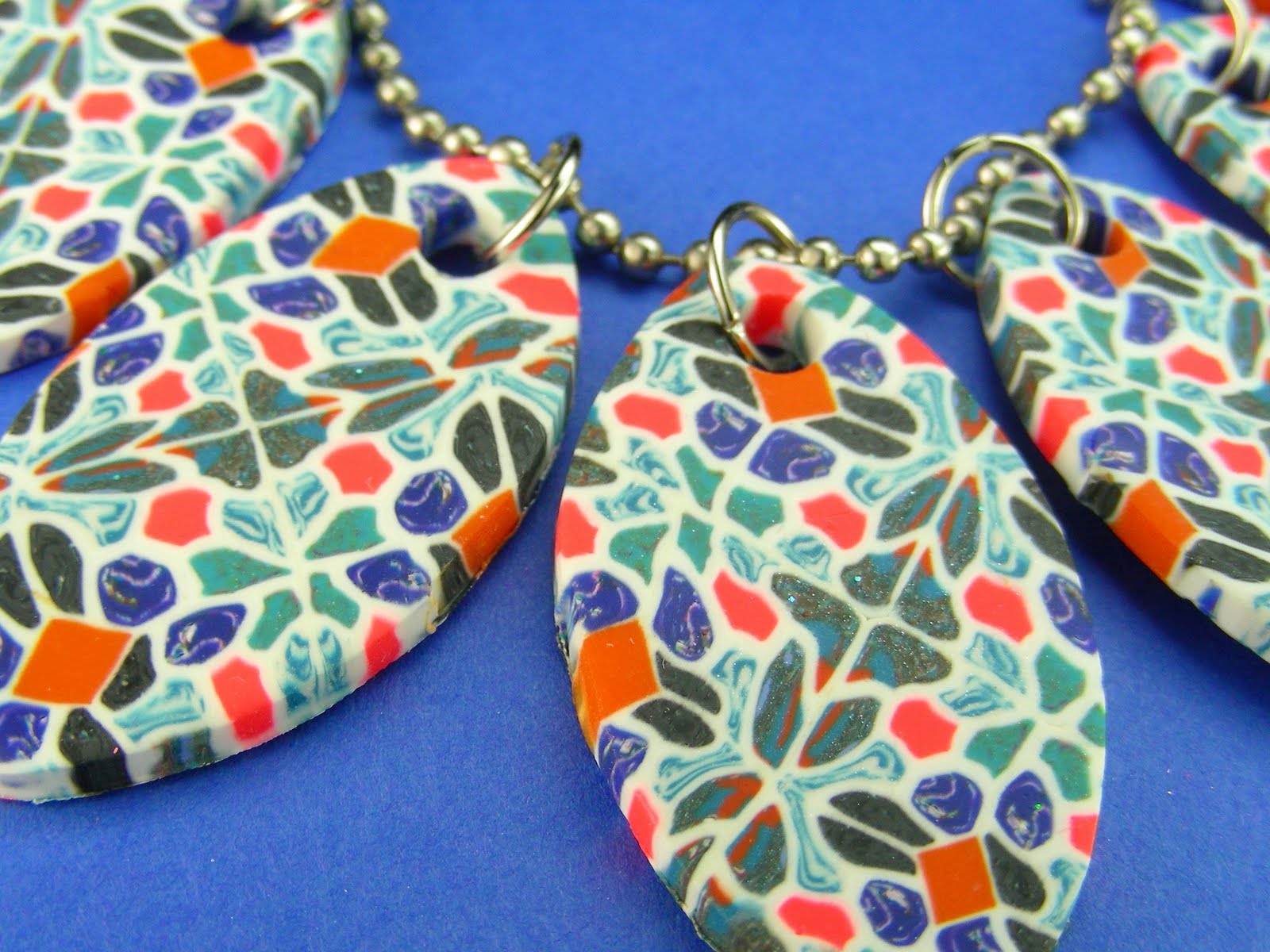 Marlene Brady Scrap Clay Necklace