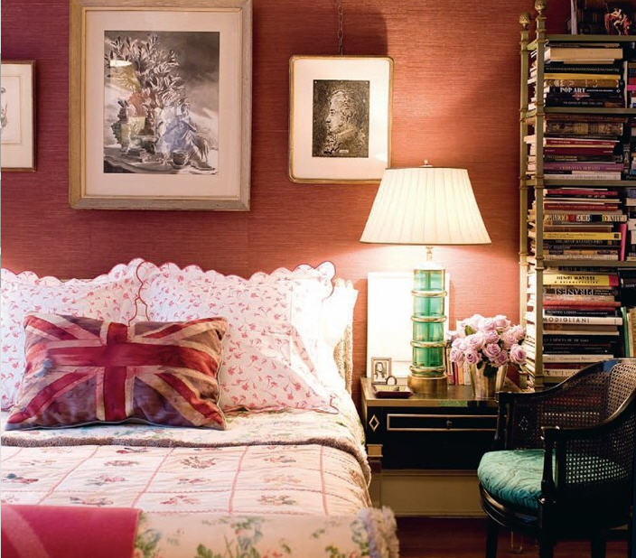 vogue williams and maser. The master bedroom combines a