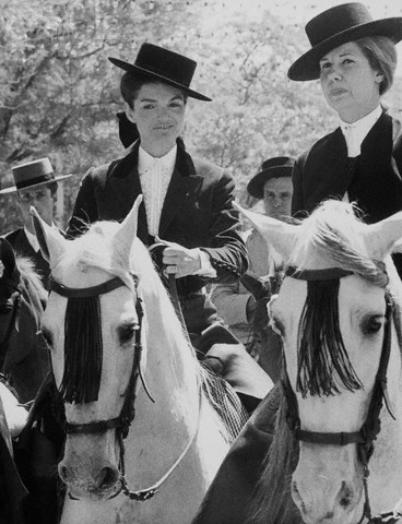jackie kennedy bloody clothes. Portrait of a Rider
