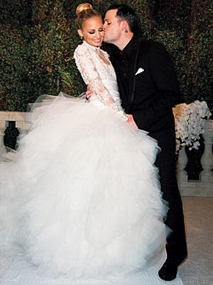 Finally a glimmer of Nicole Richie 39s one of three wedding gowns designed by