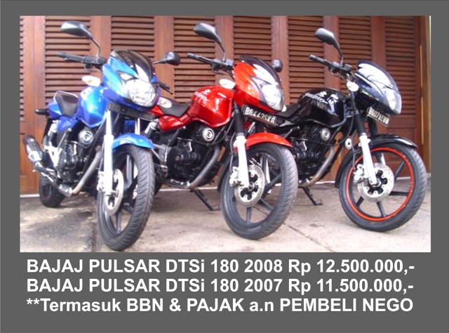 BAJAJ PULSAR DTSi 180 2008 & 2007