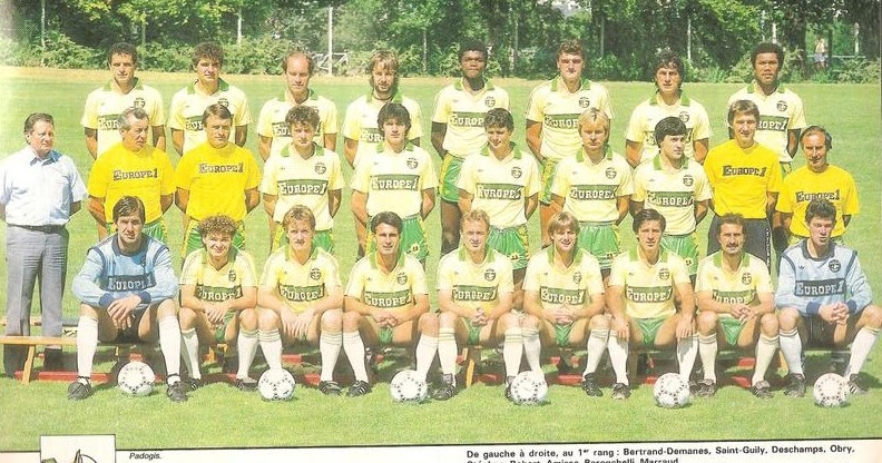 FOOTBALL RETRO Nantes 19861987