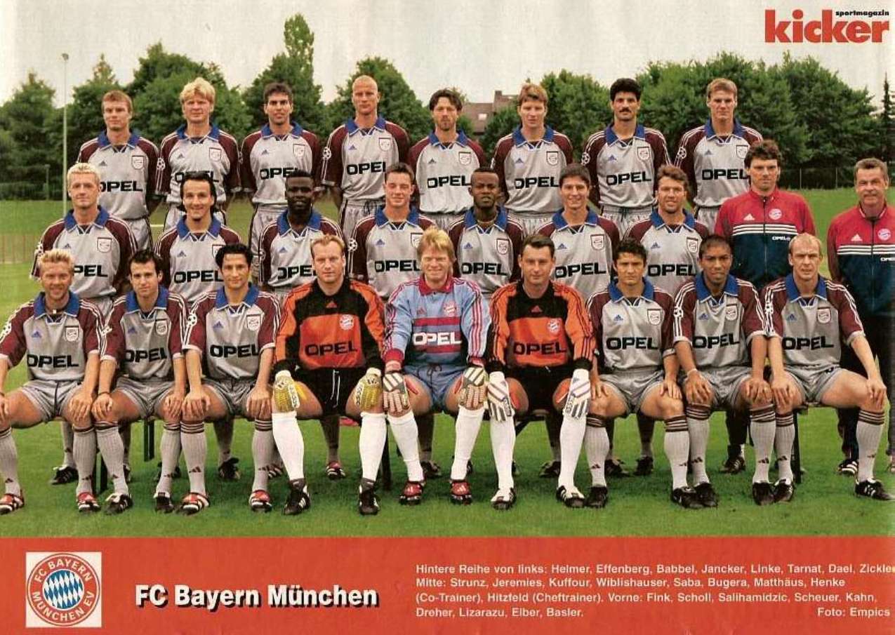 FOOT RETRO Bayern München 19981999 Bayern Munich 19981999