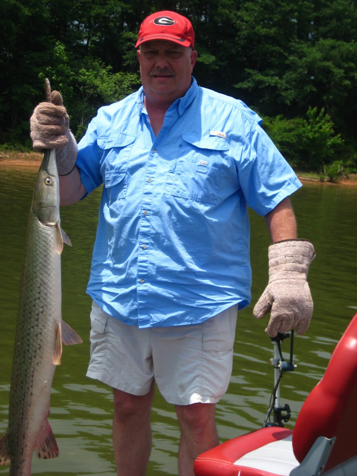 West Point Lake Gar Grabbers First Big Longnose Gar Of The 2010 Season