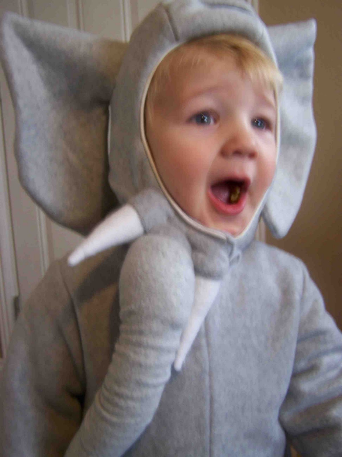 Made by Me. Shared with you. Halloween Costume Elephant