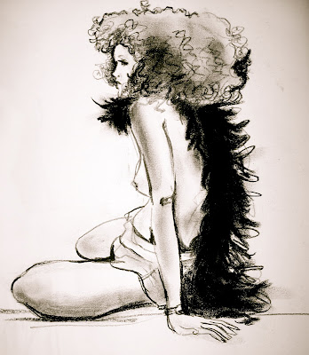 ... with the live models and th...