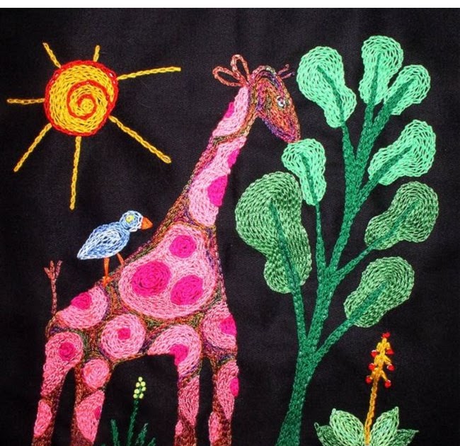 Weekend Kits Blog Creative African Folklore Embroidery Kits