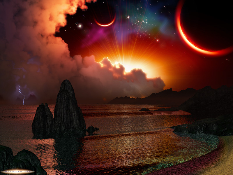 inside water wallpaper