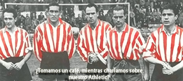 ¿Tomamos un café, mientras charlamos del Athletic?