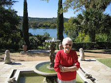 My Mother overlooking Lake Austin