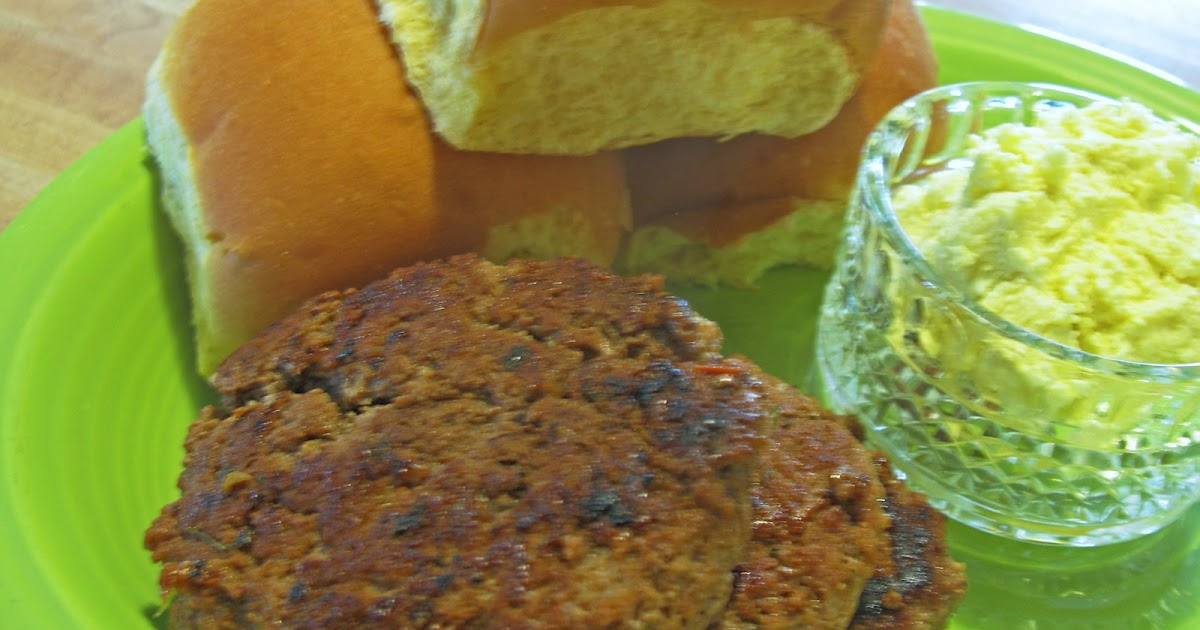 Food for A Hungry Soul Chili Beef Burgers with Mustard Butter