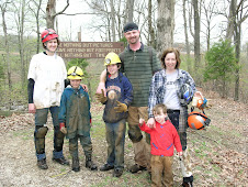 Caving with friends