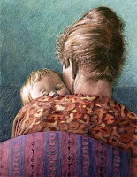 ציור - אמא ותינוק